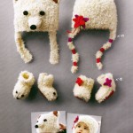 modele tricot chausson hello kitty #13