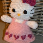 modele tricot chausson hello kitty #6