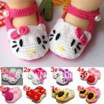 modele tricot chausson hello kitty #8