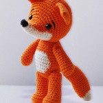 modele tricot echarpe renard #12