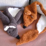 modele tricot echarpe renard #15