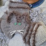 modele tricot echarpe renard #16