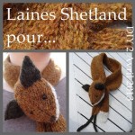modele tricot echarpe renard #2