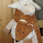 modele tricot echarpe renard #3