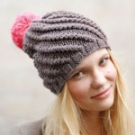 modele tricot gratuit beret femme #14