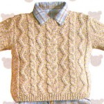 modele tricot irlandais bebe #3