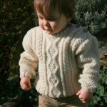 modele tricot irlandais bebe #5