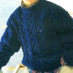 modele tricot irlandais bebe #6