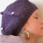 modèle tricot bonnet fille #13
