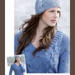 modèle tricot bonnet torsade femme #10