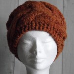 modèle tricot bonnet torsade femme #9