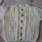 modèle tricot gilet layette #16