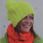modèle tricot gratuit bonnet #9