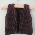modèle tricot point de riz pull #11