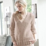 modèle tricot pull col v #3