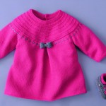 modèle tricot robe bébé #14