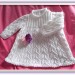 modèle tricot robe bébé #18