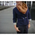 modèle tricot snood sarah #12