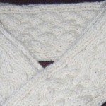 modèle tricot torsade nattée double #8