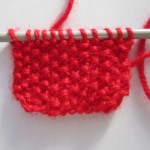 modèle tricoter point de riz un #13