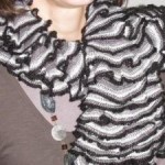 modèle tricoter tour de cou rima #1