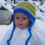 patron tricot bonnet bebe naissant #11
