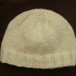 patron tricot bonnet bebe naissant #14