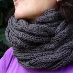 patron tricot foulard torsade #14