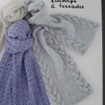 patron tricot foulard torsade #16