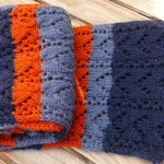 patron tricot foulard torsade #17