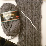 patron tricot foulard torsade #7