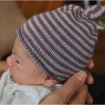 photo tricot tricot modele bonnet naissance 6