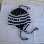 tricot modele bonnet peruvien #4