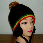 tricot modele bonnet peruvien #6