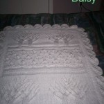 photo tricot modele de tricot pour bebe couverture 11