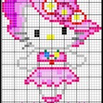 photo tricot modele grille tricot hello kitty 18