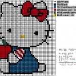 photo tricot modele grille tricot hello kitty 7