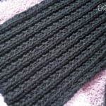 photo tricot modele tricot echarpe facile 6