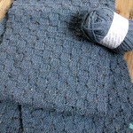 photo tricot modele tricot echarpe moderne 10