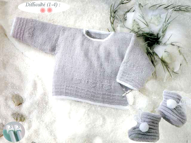 tricoter layette naissance