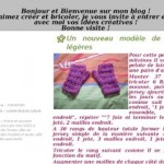 photo tricot modele tricot jersey mitaine gratuit 2