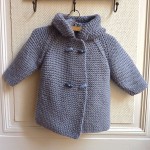 photo tricot modele tricot manteau bebe 3