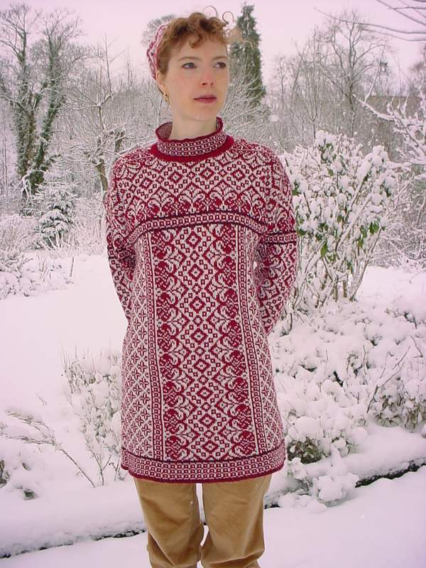 photo tricot modele tricot pull norvegien 10