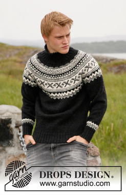 photo tricot modele tricot pull norvegien 3