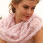 photo tricot modele tricot tour de cou femme