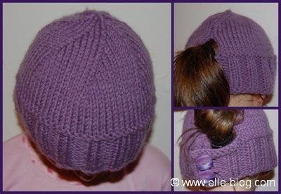 photo tricot modele tricoter un bonnet en laine 15