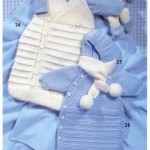 photo tricot modèle tricot bébé facile 11