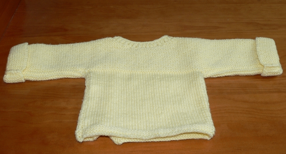 photo tricot modèle tricot bébé sans couture 12