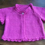 photo tricot modèle tricot bébé sans couture 14