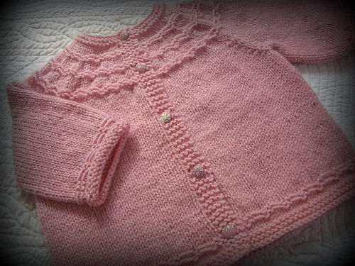 photo tricot modèle tricot bébé sans couture 8